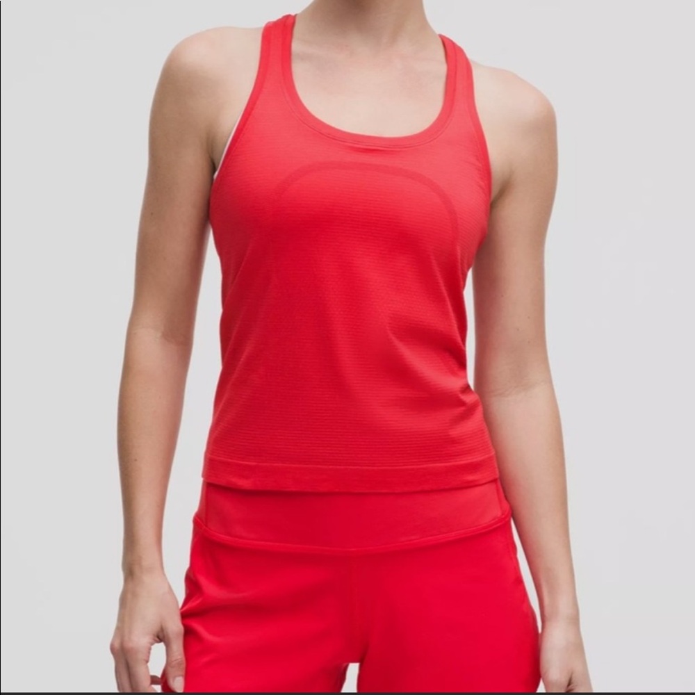 red luku tank top swiftly tech